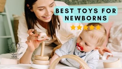 Selection of the best toys for newborns to encourage early learning and development.