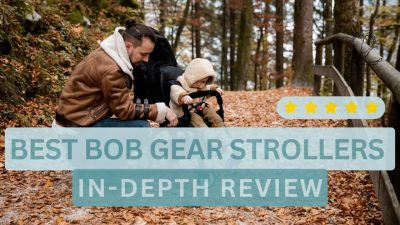 Top BOB Gear strollers: This image showcases a variety of BOB Gear strollers, perfect for active parents and outdoor adventures.