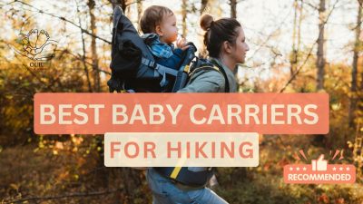 Best baby carriers for hiking: This image showcases a parent and baby enjoying a hike with a comfortable and safe baby carrier.