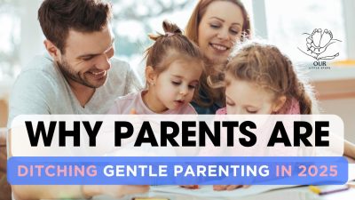 A thoughtful parent sitting with their child, discussing emotions and discipline in a modern parenting setting.